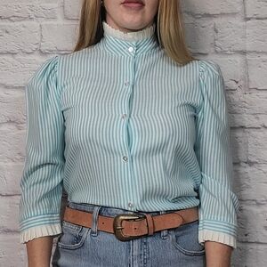 Vintage equestrian English style riding blouse